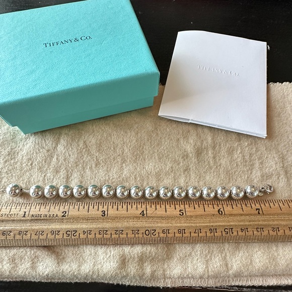 Tiffany & CO Hardware silver Ball Bracelet - Picture 6 of 16